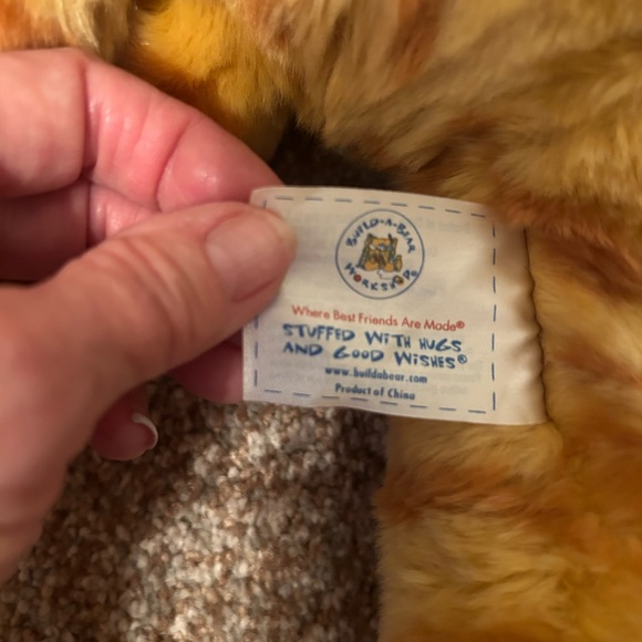 Build A Bear Striped Cat WITH 3 piece outfit. SO CUTE AND CUDDLY😻 - Picture 4 of 7